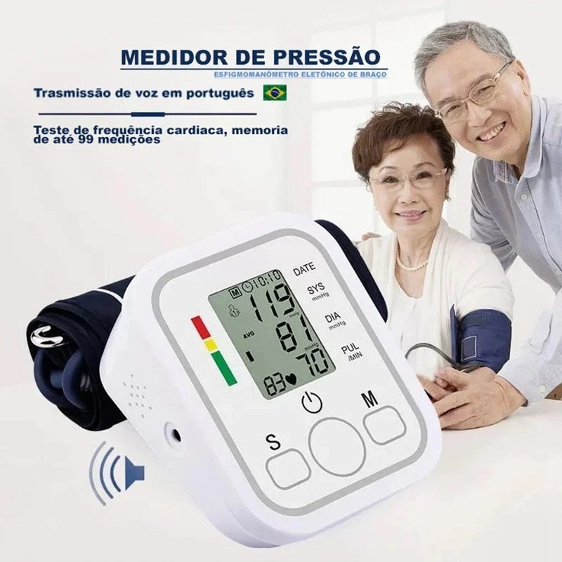 Aparelho Medidor De Pressão Arterial Digital De Braço